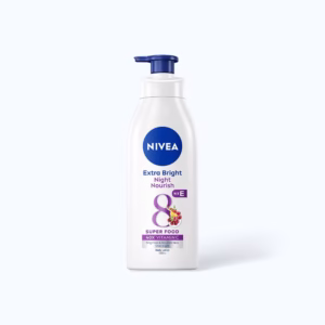 Sữa Dưỡng Thể Nivea Sáng Da Ban Đêm Từ 8 Super Food 350ml